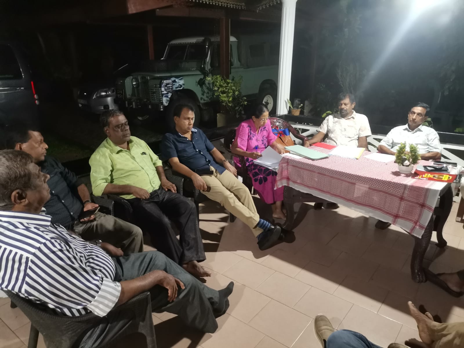 Director Board Meeting in Imbulana at Director Ananda’s House